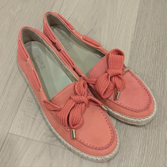 Naturalizer red with orange tones loafers - Picture 1 of 10